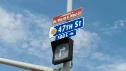 Dr. Walter Wells Honorary Street Name Ceremony