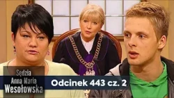 Judge Anna Maria Wesołowska ep. 443, part 2👩🏼‍⚖️