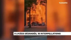 9 HIGH SCHOOLS VANDALIZED, 18 ARRESTS IN LOIRE-ATLANTIQUE